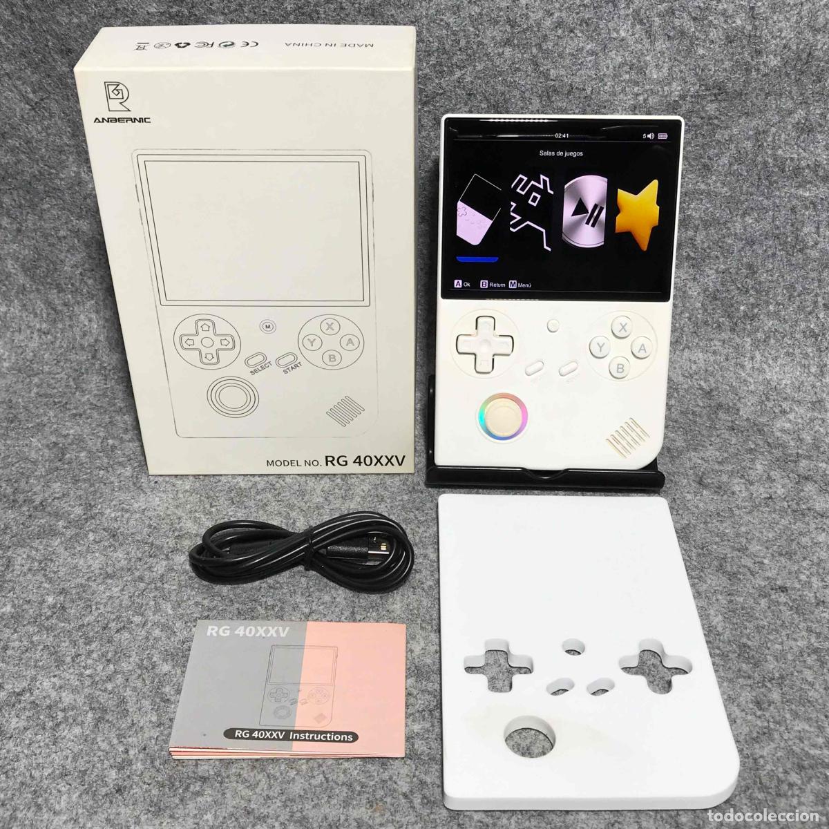 Videojuegos y consolas: CONSOLA LCD ANBERNIC RG 40XXV CON CAJA+64GB