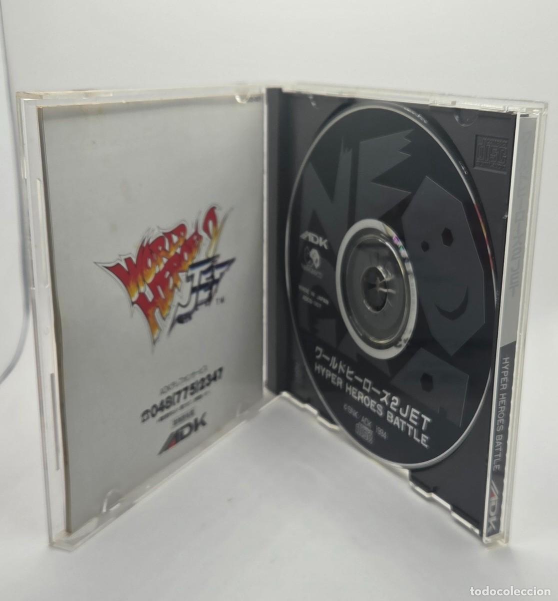 Videojuegos y consolas: World Heroes 2 Jet - Neo Geo CD NSK - Foto 4