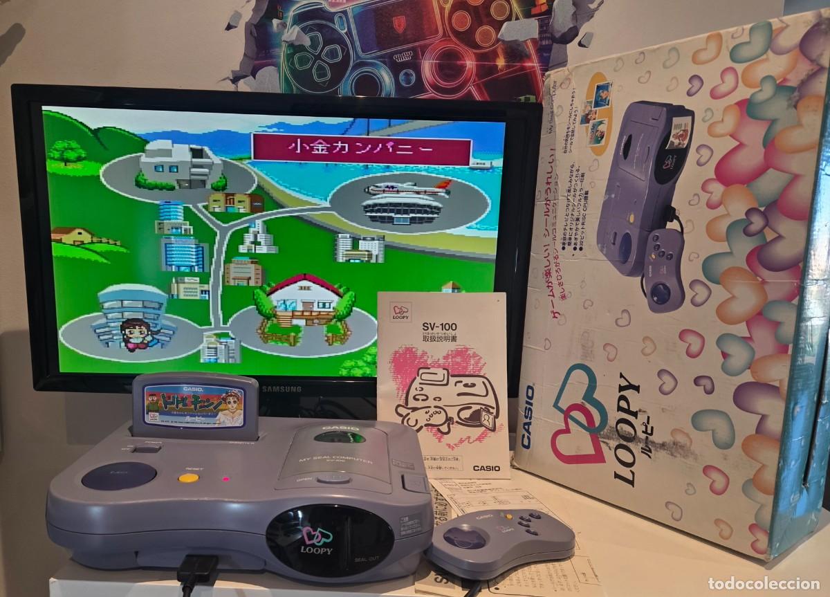 Videojuegos y consolas: Consola Casio Loopy SV-100 CIB Matching Serial - Foto 1