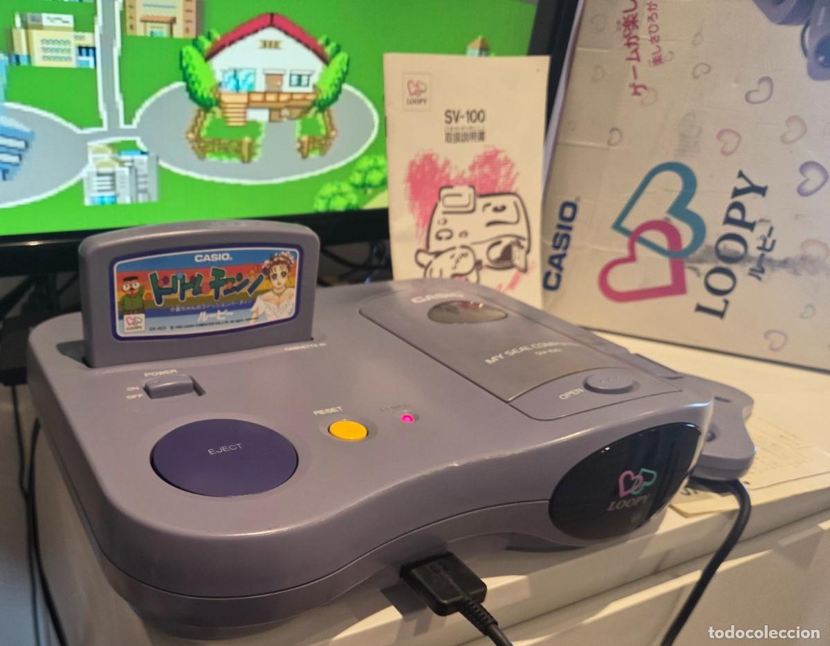 Videojuegos y consolas: Consola Casio Loopy SV-100 CIB Matching Serial - Foto 3