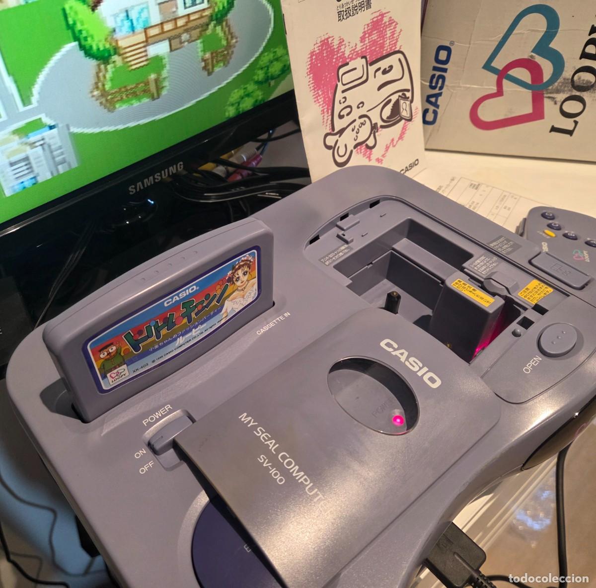 Videojuegos y consolas: Consola Casio Loopy SV-100 CIB Matching Serial - Foto 4