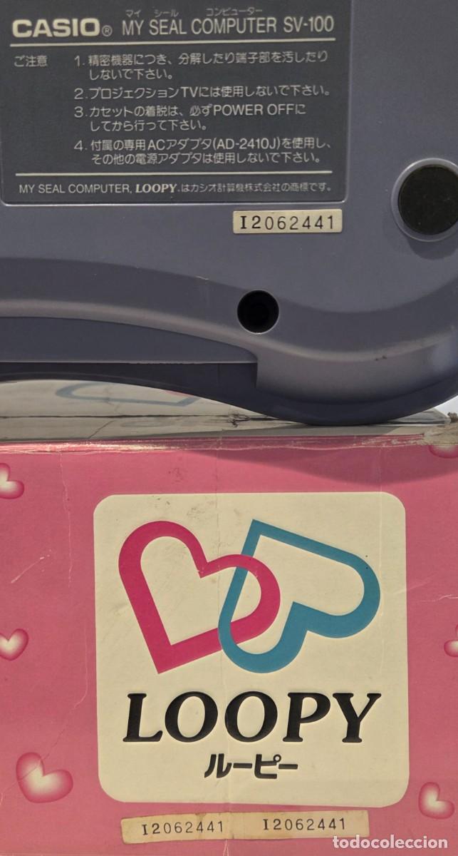 Videojuegos y consolas: Consola Casio Loopy SV-100 CIB Matching Serial - Foto 15
