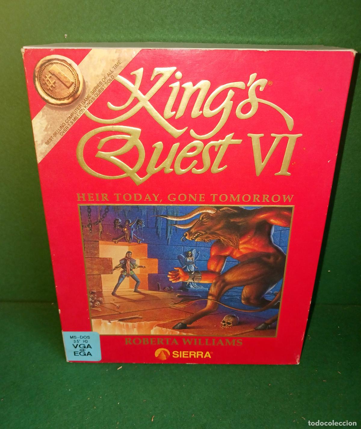 Videojuegos y consolas: SIERRA - KING&acute;S QUEST VI - COMPLETO Y EN INSUPERABLE ESTADO DE TODO