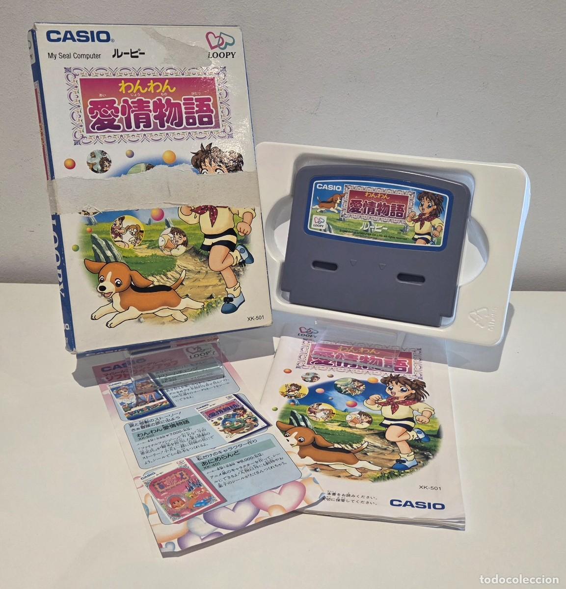Videojuegos y consolas: Casio Loopy Wanwan Aijou Monogatari CIB Matching S