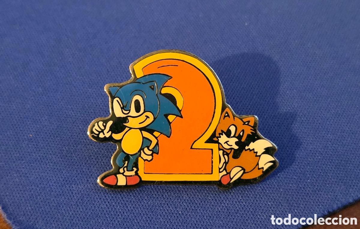 Videojuegos y consolas: Pin Sonic The Hedgehog 2 (SEGA 1992) - Foto 2