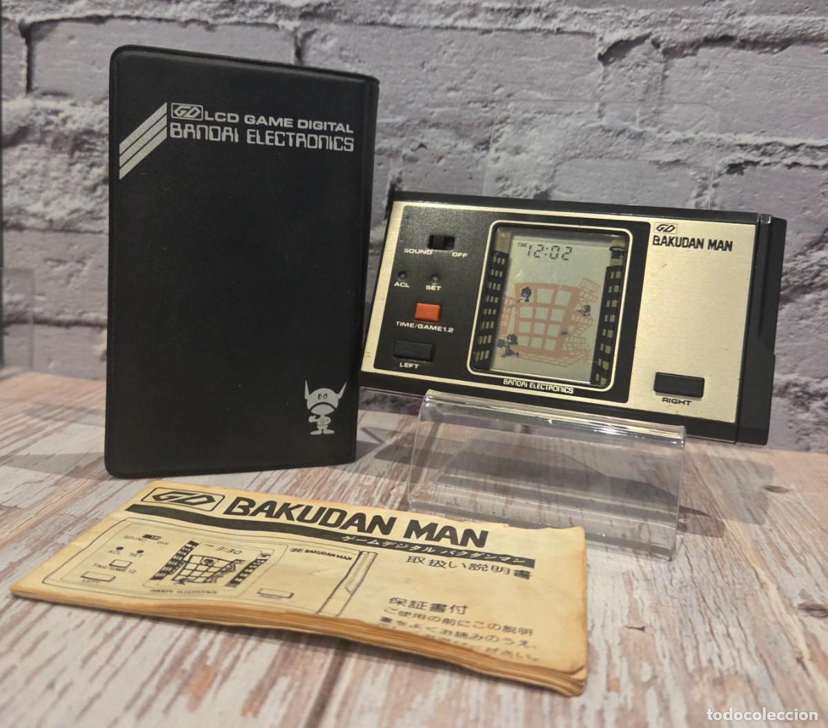 Videojuegos y consolas: Bandai LCD Bakudan Man (1982) - Con Manual y Funda