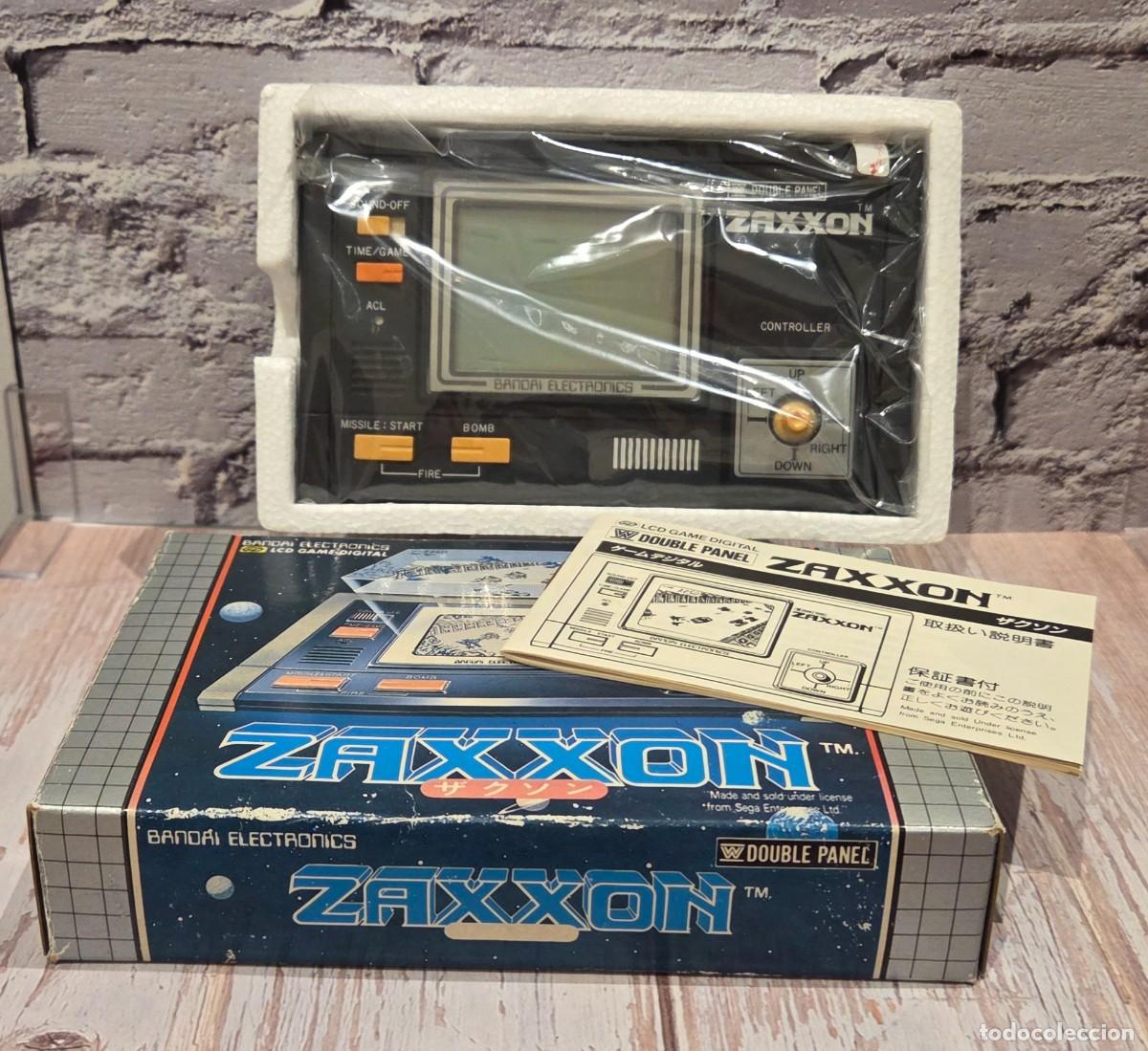 Videojuegos y consolas: Bandai Zaxxon W Double Panel (1983) CIB Nueva!! - Foto 1