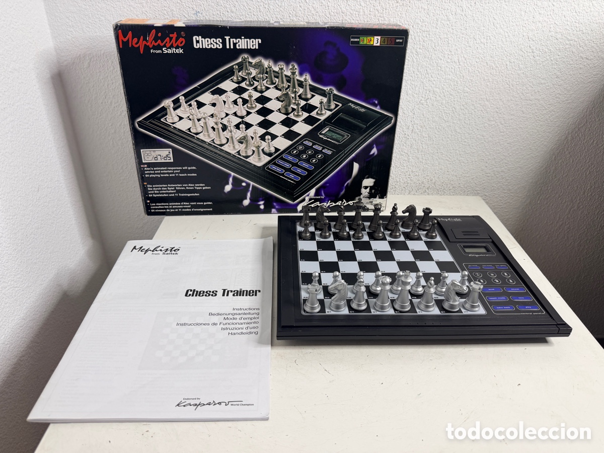 Videojuegos y consolas: Mephisto Chess Trainer Kasparov Chess Computer. - Foto 2