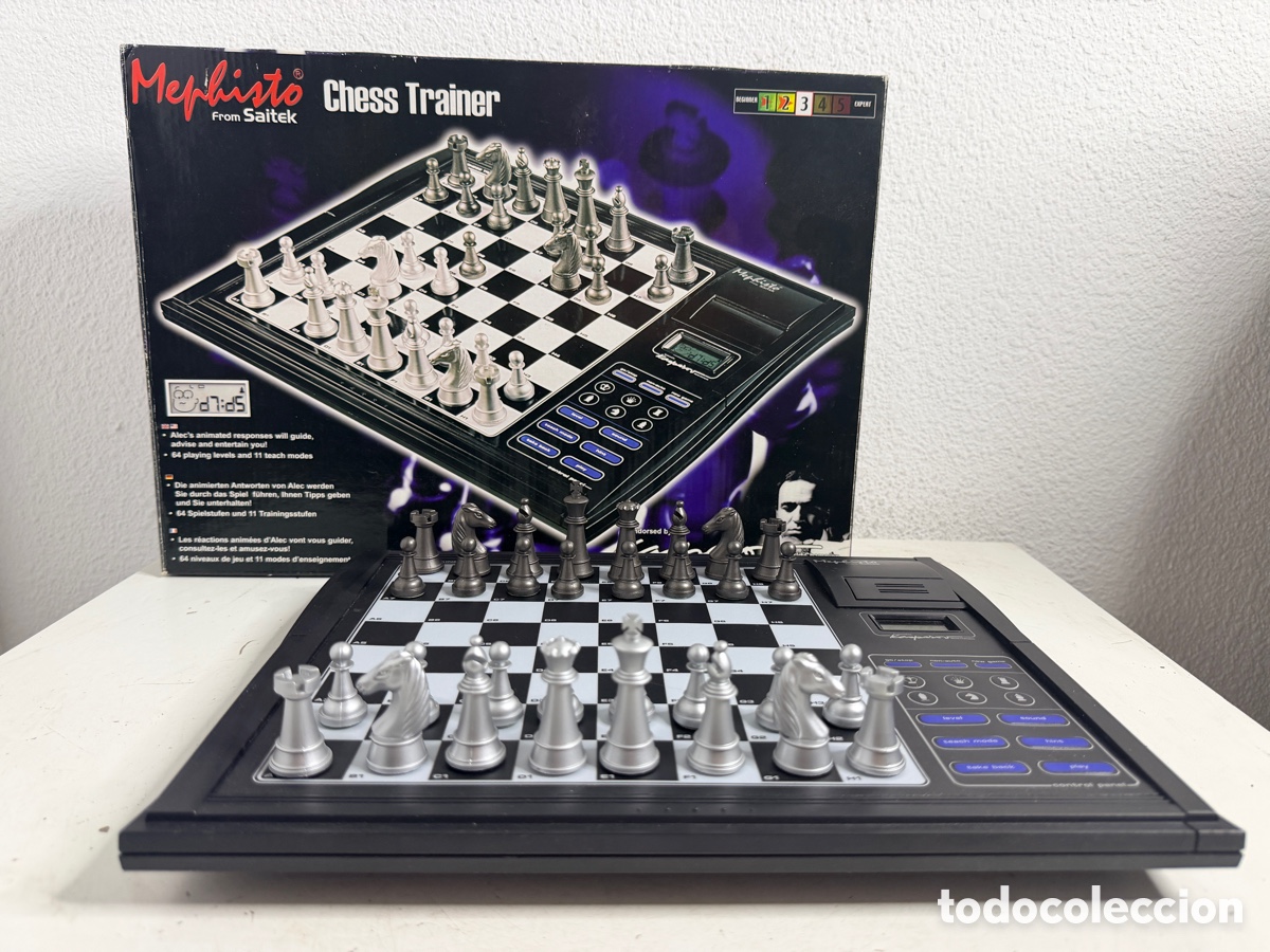 Videojuegos y consolas: Mephisto Chess Trainer Kasparov Chess Computer. - Foto 3