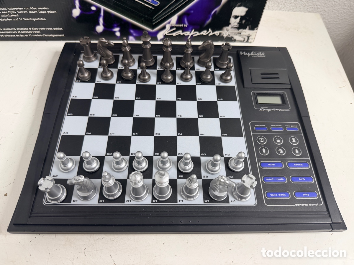 Videojuegos y consolas: Mephisto Chess Trainer Kasparov Chess Computer. - Foto 4