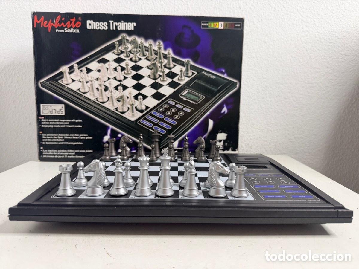 Videojuegos y consolas: Mephisto Chess Trainer Kasparov Chess Computer. - Foto 5