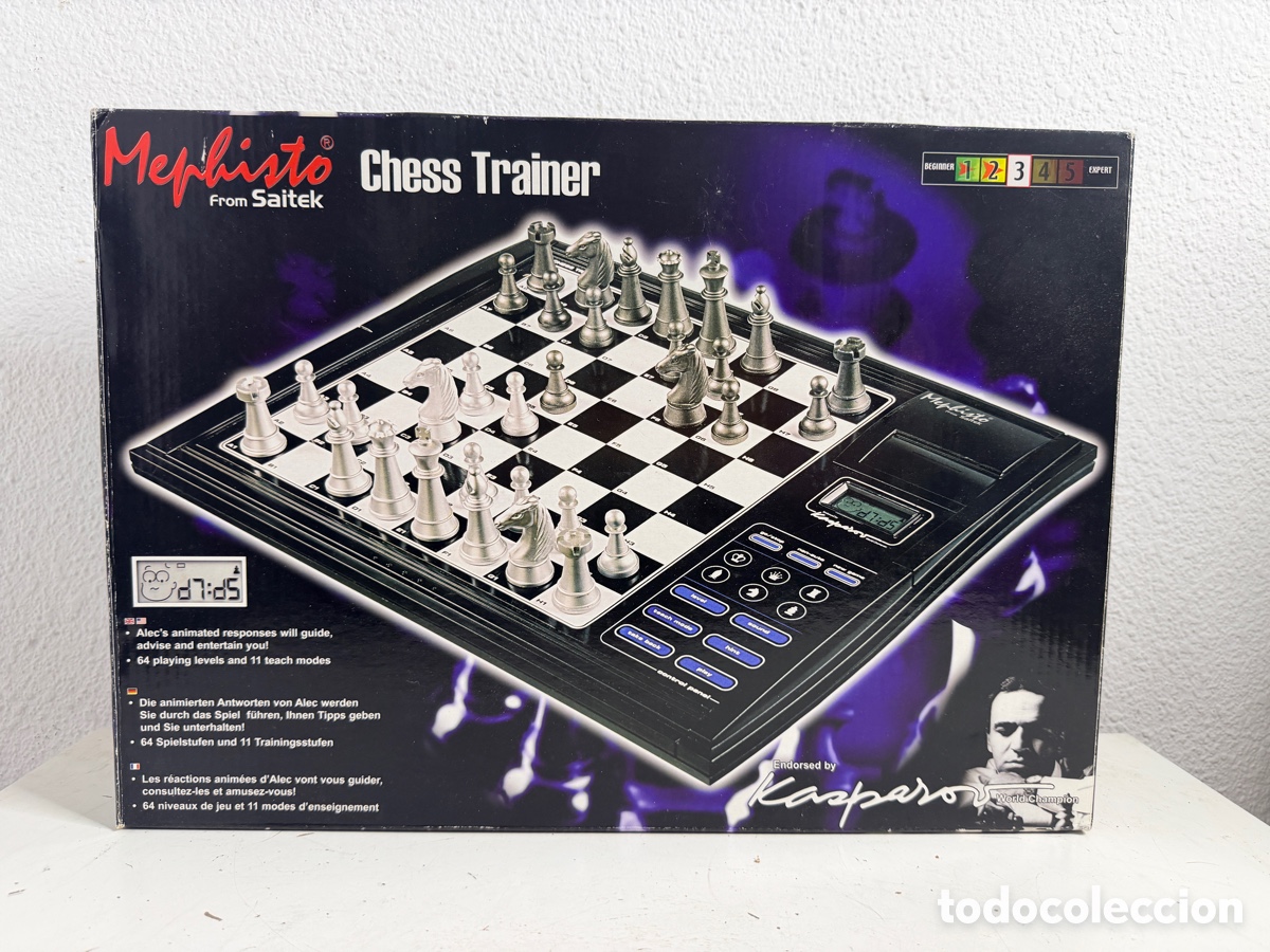 Videojuegos y consolas: Mephisto Chess Trainer Kasparov Chess Computer. - Foto 1
