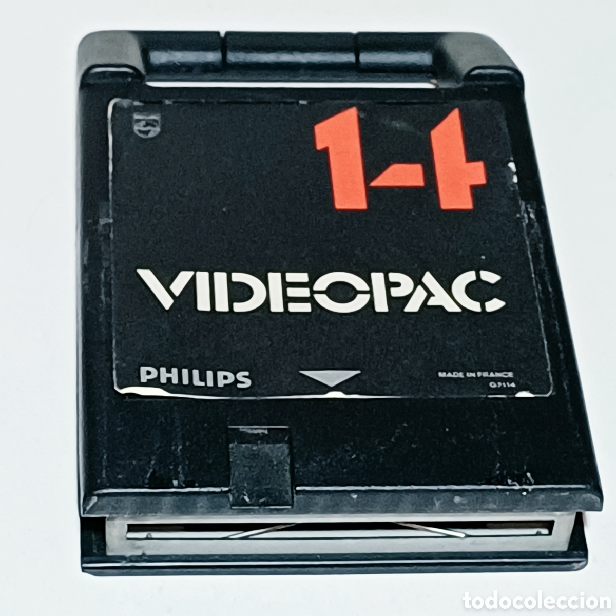 Videojuegos y consolas: Cartucho consola philips videopac GX7000 N&deg; 14 Gin fighter funcionando