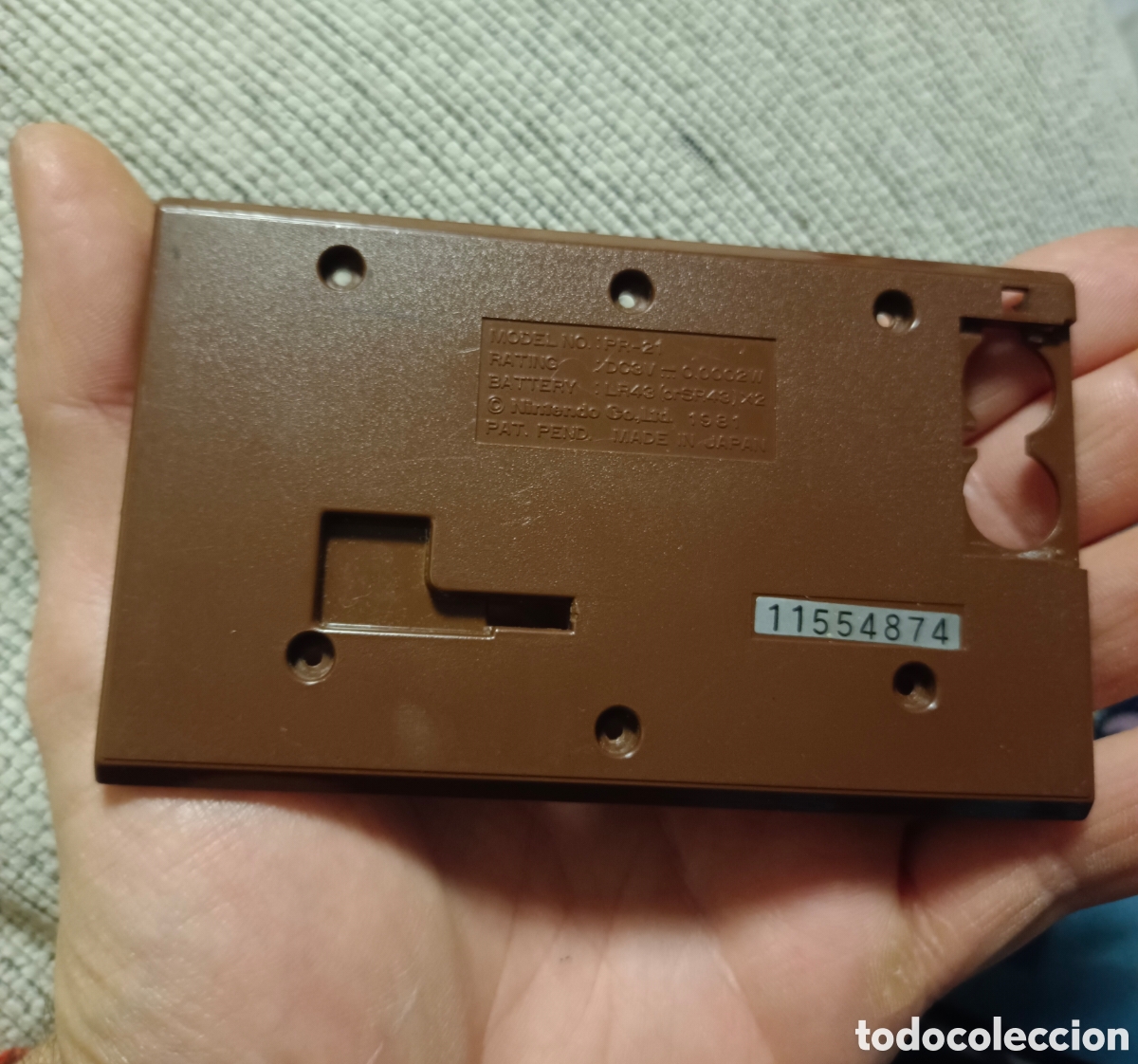 Videojuegos y consolas: Parte trasera carcasa Parachute PR-21 nintendo game watch nintendo