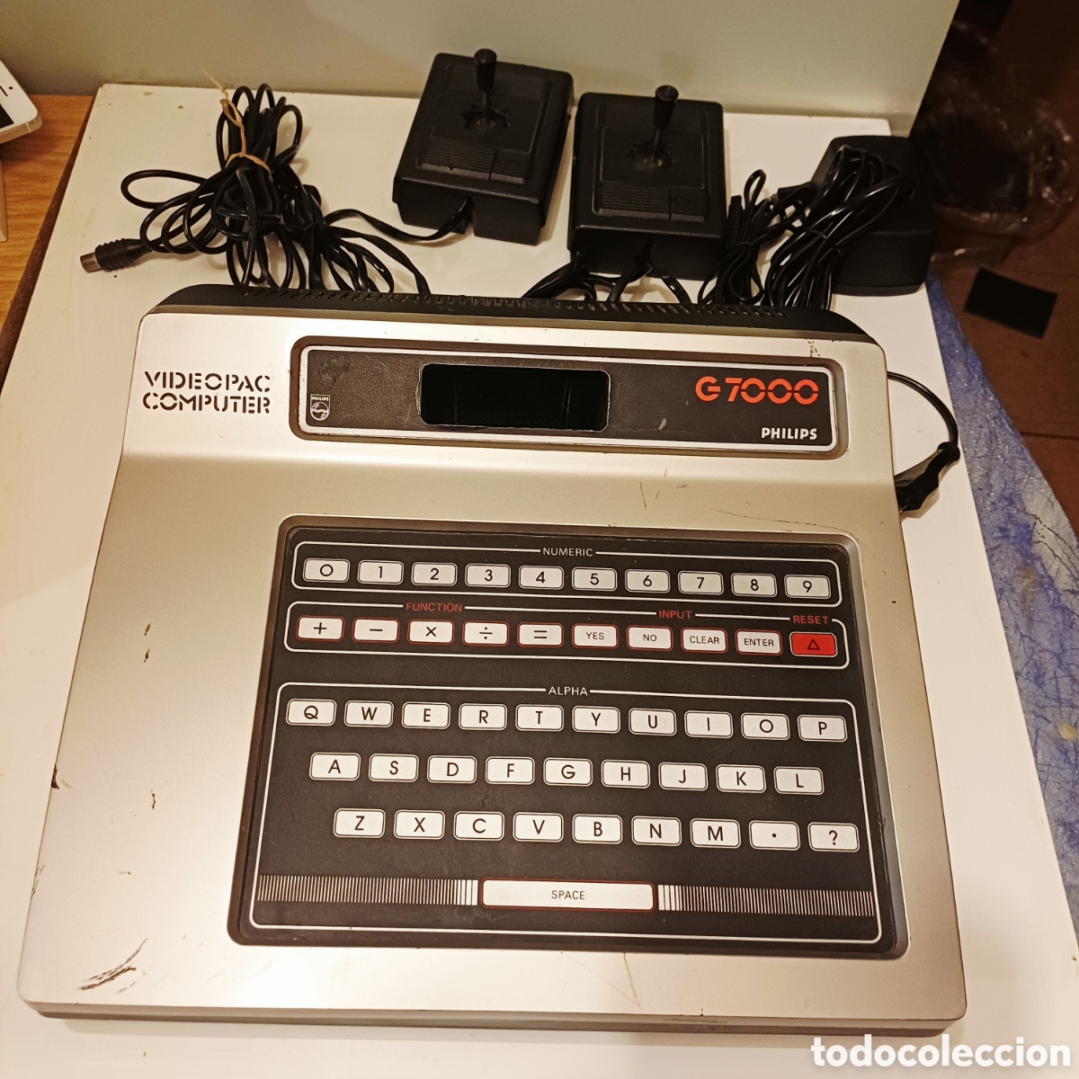 Videojuegos y consolas: Videoconsola philips videopac G7000 funcionando consola juegos vintage