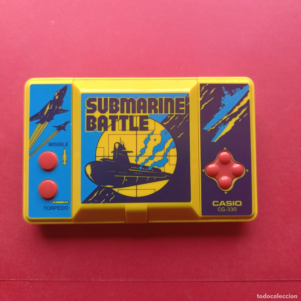 Videojuegos y consolas: CASIO GAME & WATCH CG-330 SUBMARINE BATTLEFULL WORKING EXTRA FINE CONDITION
