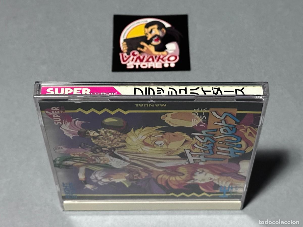 Videojuegos y consolas: Flash Hiders PC Engine Super CD-Rom2 NTSC-J Spinecard - Foto 5