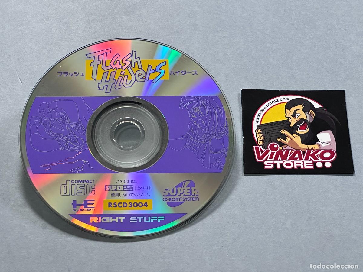 Videojuegos y consolas: Flash Hiders PC Engine Super CD-Rom2 NTSC-J Spinecard - Foto 9