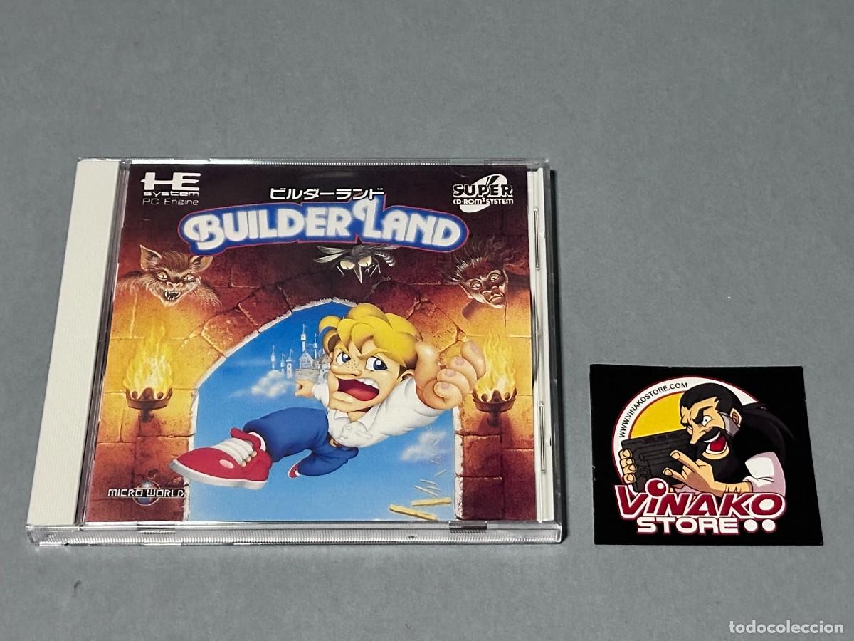 Videojuegos y consolas: Builder Land PC Engine Super CD-Rom2 NTSC-J Spinecard - Foto 3