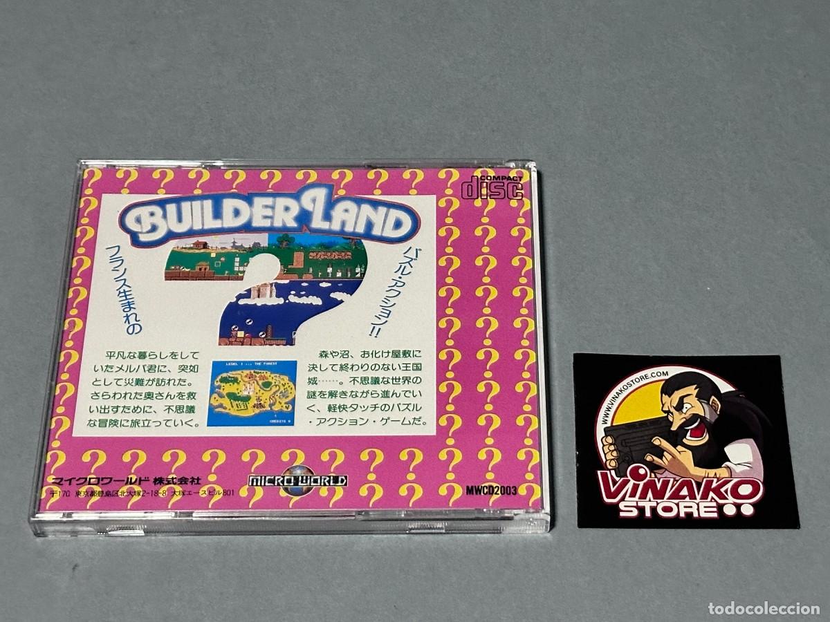 Videojuegos y consolas: Builder Land PC Engine Super CD-Rom2 NTSC-J Spinecard - Foto 4