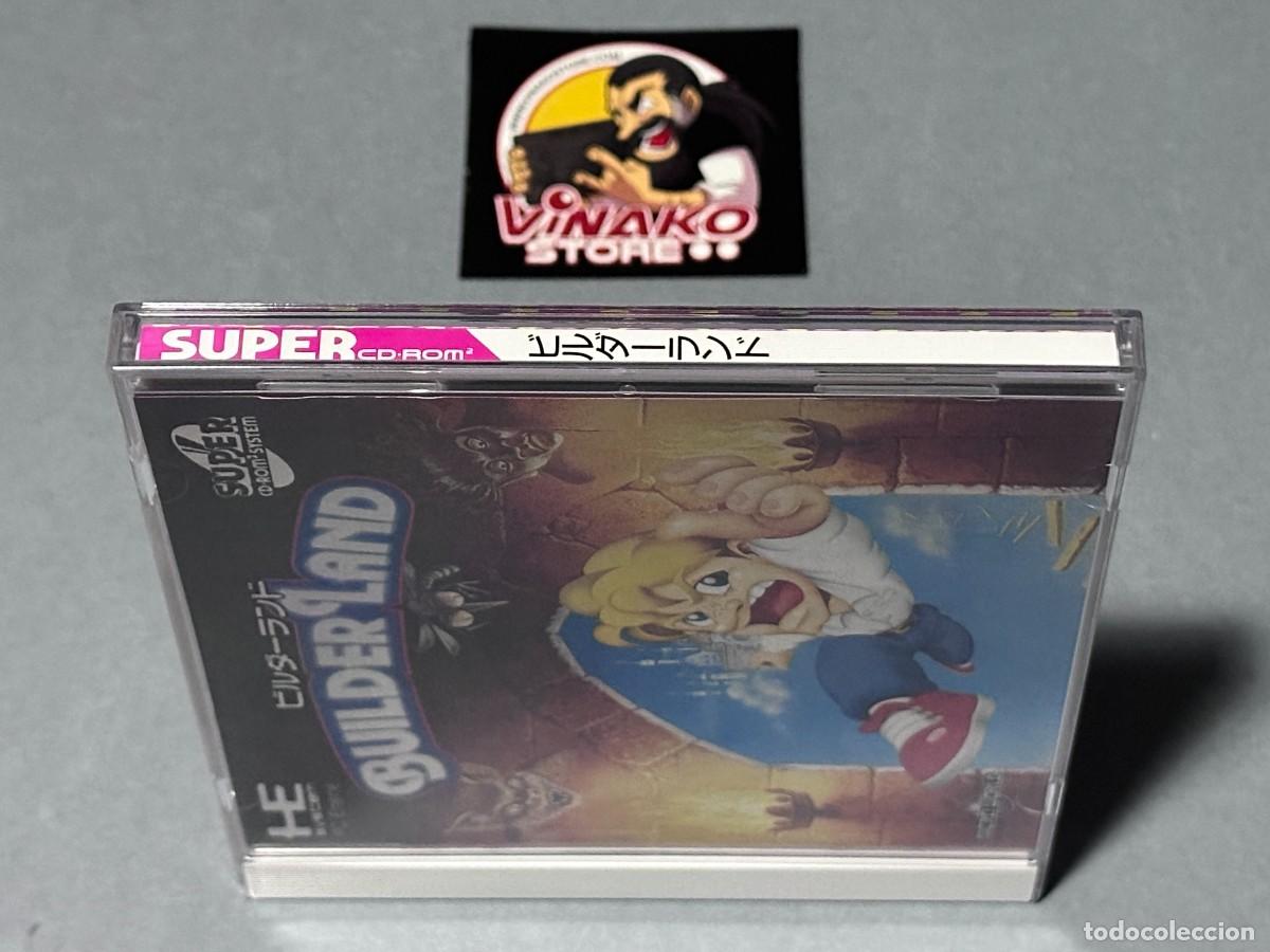 Videojuegos y consolas: Builder Land PC Engine Super CD-Rom2 NTSC-J Spinecard - Foto 5