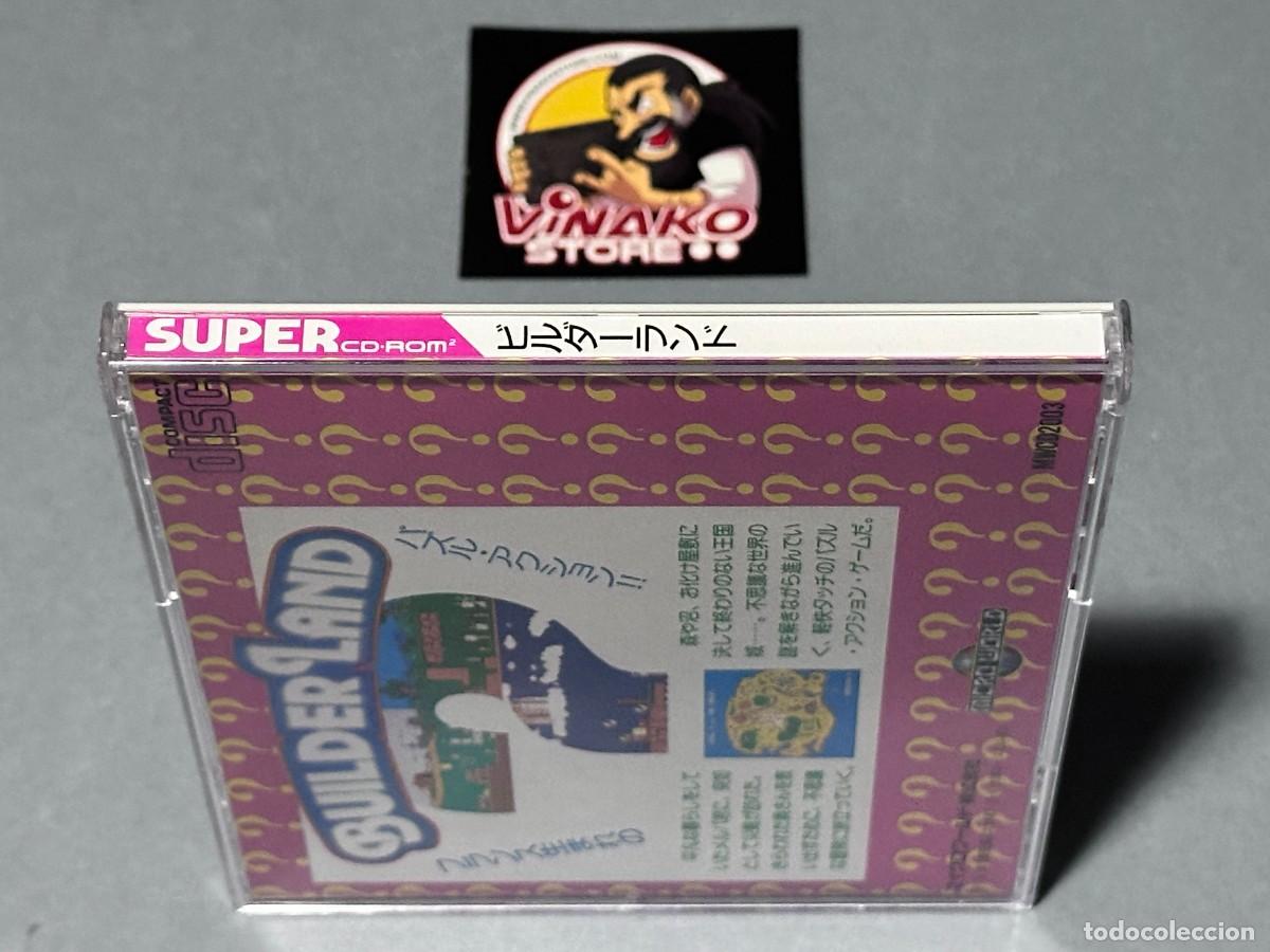 Videojuegos y consolas: Builder Land PC Engine Super CD-Rom2 NTSC-J Spinecard - Foto 6