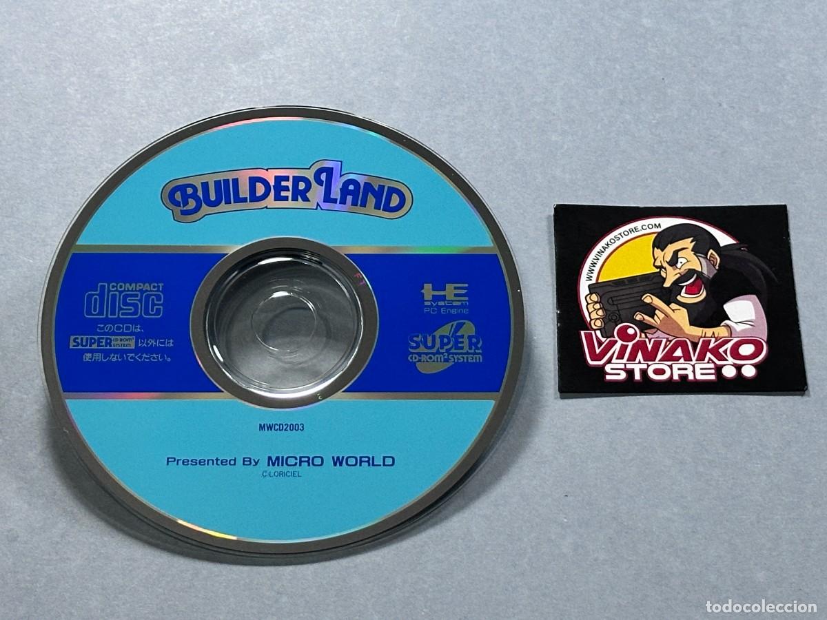 Videojuegos y consolas: Builder Land PC Engine Super CD-Rom2 NTSC-J Spinecard - Foto 8
