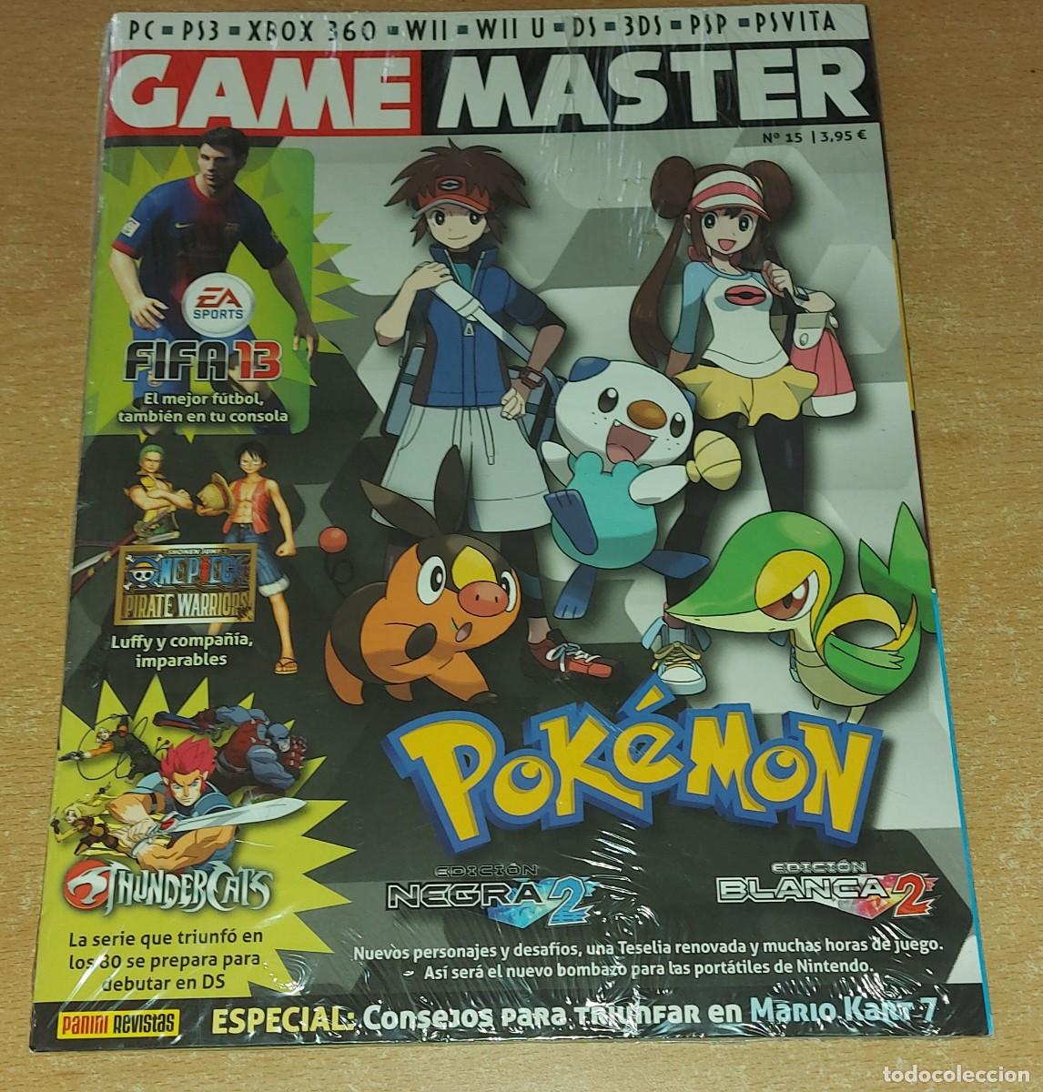 Videojuegos y consolas: Revista GAME MASTER N&deg; 15 Pokemon precintada