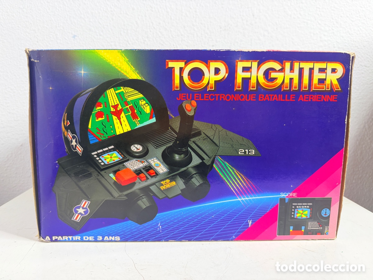 Videojuegos y consolas: Top Fighter MIB Electronic Vintage Tabletop Retro Game 1980s