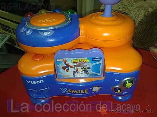 Videojuegos y consolas: V.SMILE DE VTECH CON JUEGO DE SPIDERMAN DE REGALO - Foto 1