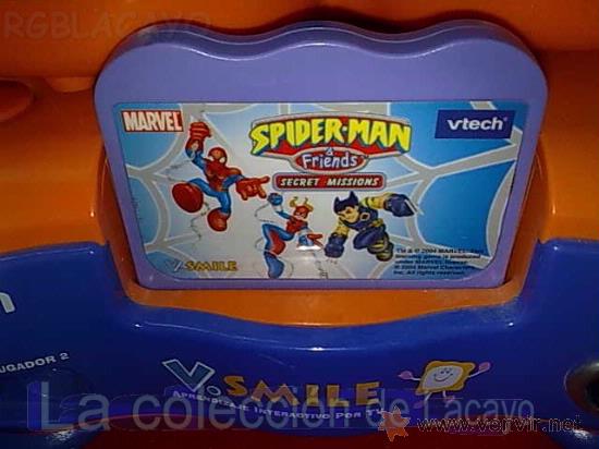 Videojuegos y consolas: V.SMILE DE VTECH CON JUEGO DE SPIDERMAN DE REGALO - Foto 2