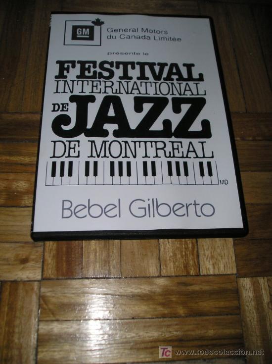Vid&eacute;os y DVD Musicaux: DVD DE  JAZZ SAMBA ,BEBEL GILBERTO EN MONTREAL, MUY RARO ,UNICO Y DESCATALOGADO