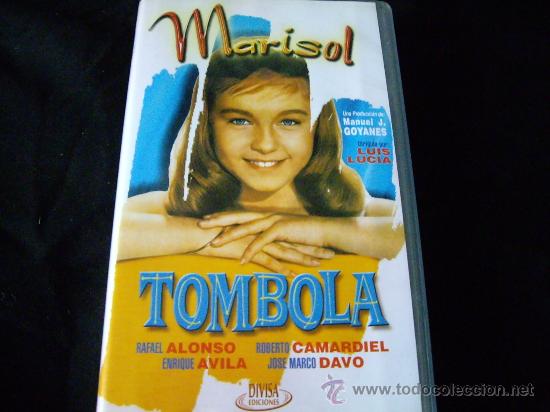 V&iacute;deos y DVD musicales: MARISOL-TOMBOLA-PELICULA VHF