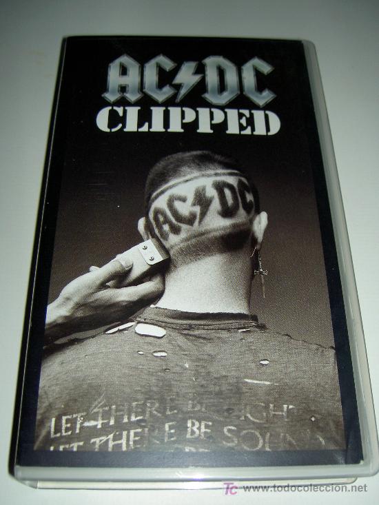 Vid&eacute;os y DVD Musicaux: AC/DC VHS MUSICA HEAVY ROCK, CLIPPED , ORIGINAL. Reliquia
