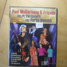 Vídeos y DVD Musicales: (774) PAUL MCCARTNEY- THE PETA CONCERT PARTY ANIMALS-DVD. Lote 17608232