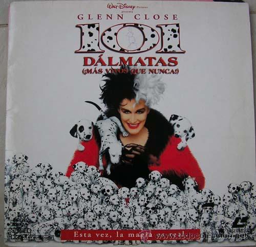 V&iacute;deos y DVD musicales: LASER DISC - 101 DALMATAS - GLENN CLOSE VERSION DOBLADA - Foto 1