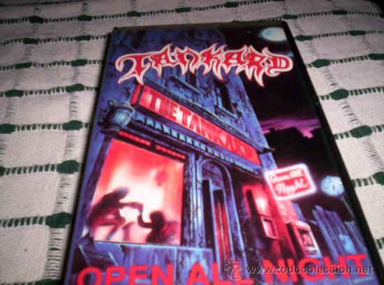 V&iacute;deos y DVD musicales: TANKARD - OPEN ALL NIGHT - VHS - Foto 1