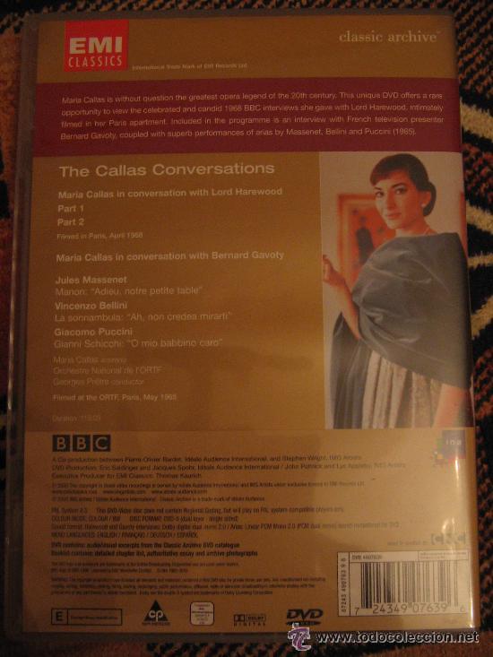 V&iacute;deos y DVD musicales: Maria Callas - Foto 5