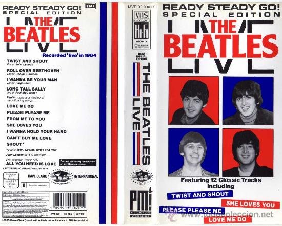 The Beatles The Beatles Live Ready Steady G Buy Vhs And Dvd Music Videos At Todocoleccion