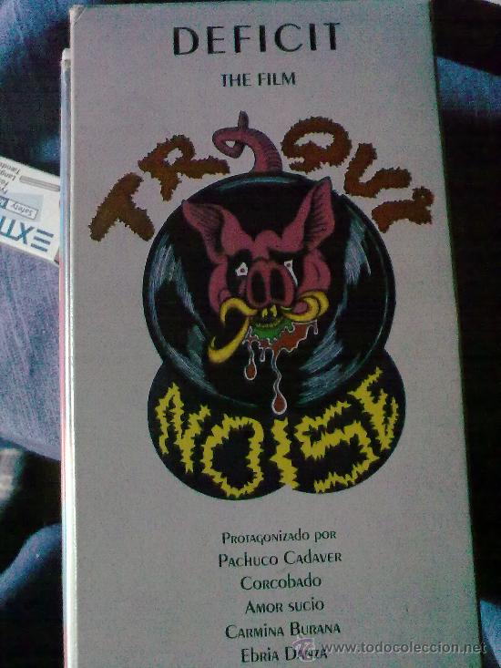 V&iacute;deos y DVD musicales: Rareza Extrema-Deficit (Triquinoise,1993).Vhs Corcobado,Ebria Danza,Pachuco Cad&aacute;ver,Amor Sucio- raro