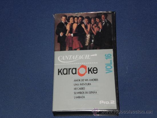 Video e DVD Musicali: VHS KARAOKE ( ORIGINAL ) CANTA FACIL VOLUMEN 16 DE LOS A&Ntilde;OS 90 .
