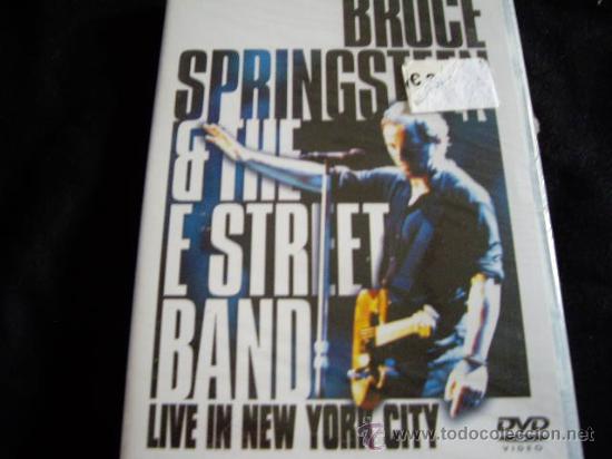 V&iacute;deos y DVD Musicales: bruce springsteen-live in new york city- sin estrenar -doble dvd precintado