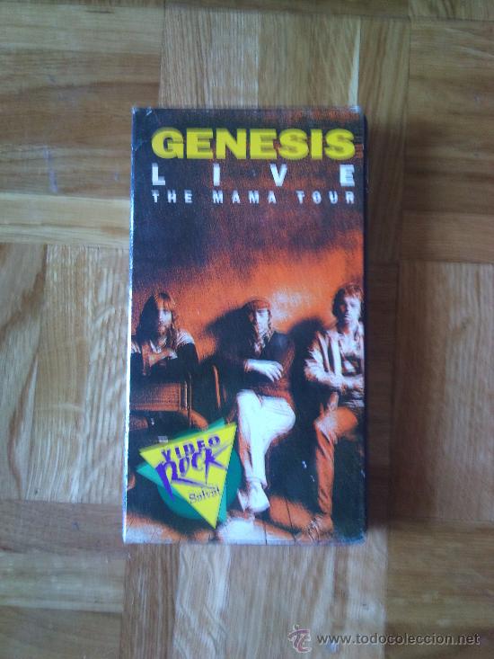 V&iacute;deos y DVD musicales: CINTA VHS - GENESIS - LIVE - Foto 1