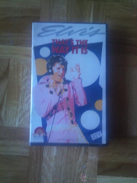 V&iacute;deos y DVD musicales: CINTA VHS - ELVIS - Foto 1