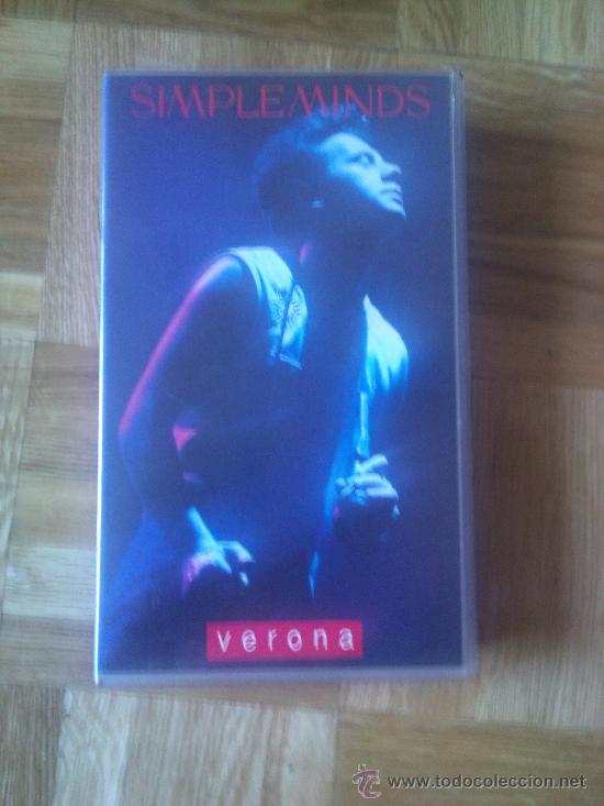 V&iacute;deos y DVD musicales: CINTA VHS - SIMPLE MINDS - VERONA - Foto 1