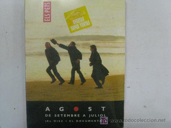 V&iacute;deos y DVD Musicales: CD+DVD-OFERTA-COLECCI&Oacute;N IMPRESCINDIBLE-ELS PETS-AGOST-NUEVO PRECINTADO Y DESCATALOGADO