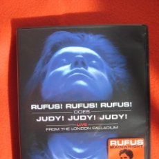 Vídeos e DVD Musicais: RUFUS WAINWRIGHT DOES JUDY! LIVE FROM THE LONDON PALADIUM--DVD. Lote 26374594