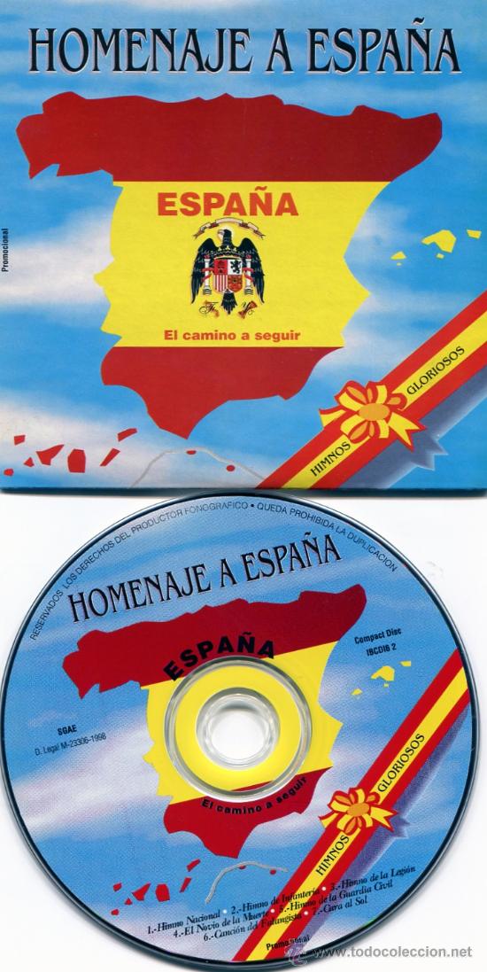 V&iacute;deos y DVD Musicales: Franco - Homenaje a Espa&ntilde;a - Himnos Gloriosos