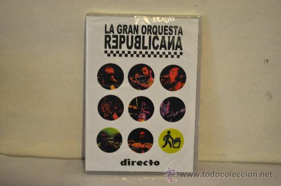 Video e DVD Musicali: LA GRAN ORQUESTA REPUBLICANA - Directo
