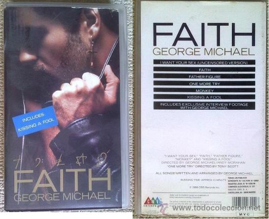 V&iacute;deos y DVD Musicales: VHS GEORGE MICHAEL FAITH VIDEO CLIPS VIDEO MUSICALES